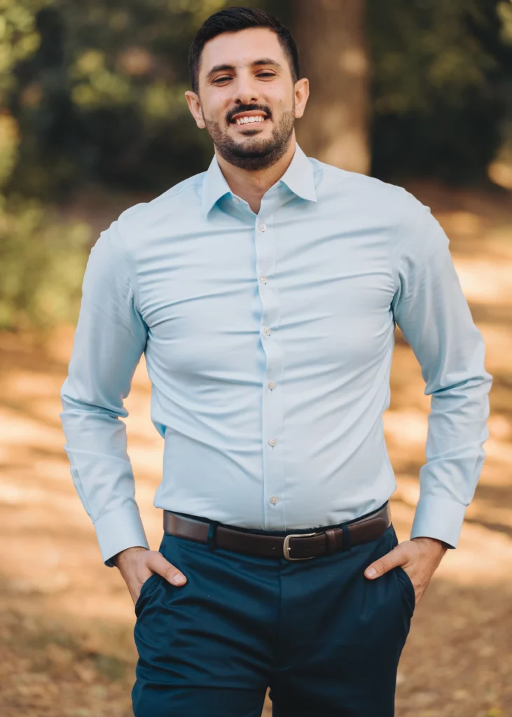 Dr. AJ Marabeh standing outdoors